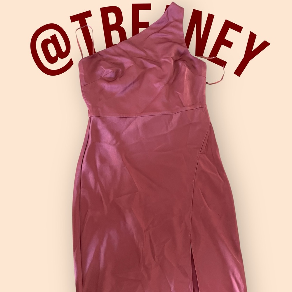 BHLDN One Shoulder Maxi Dylan in Cinnamon